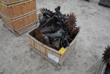 (12) Yetter pin adjust row cleaners