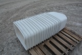 stack of poly seed boxes
