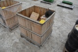box of assorted roller chain