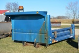 Warren 8' x 10' Stainless steel dump box