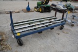 8'x3' steel cart on wheels