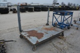 6'x4' steel cart on wheels