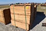 pallet of 2x4 oak board for fire wood