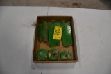 JD grain tank drain plates and grain platfrom washer