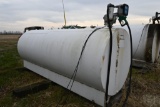 1,000 gal. fuel tank w/ electric pump