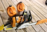 Stihl MS260 chainsaw w/ oil