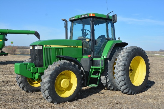 1999 John Deere 7810 MFWD tractor