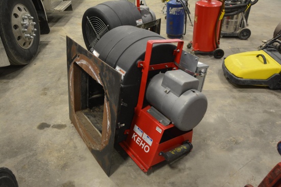 20" x 18" Super Flow grain bin drying fan, 10 HP electric motor
