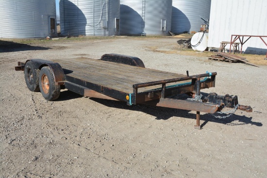 76" x 16' bumper hitch trailer