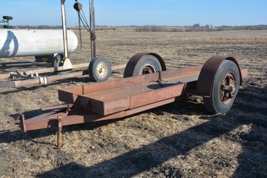 Shop Built 4' x 15' tilt deck trailer