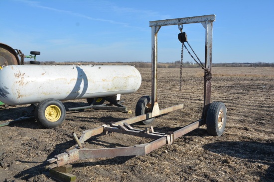 Shop Built LP tank mover