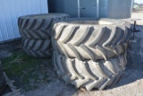 (4) Goodyear 650/65R38 floater tires
