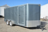 2017 DooLittle Bullitt Series 7' x 16' cargo trailer