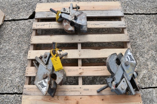 (3) Agri-Speed tractor hitches