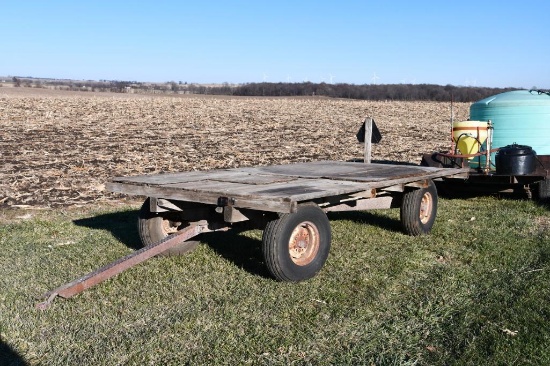 7'x14' hayrack on running gear