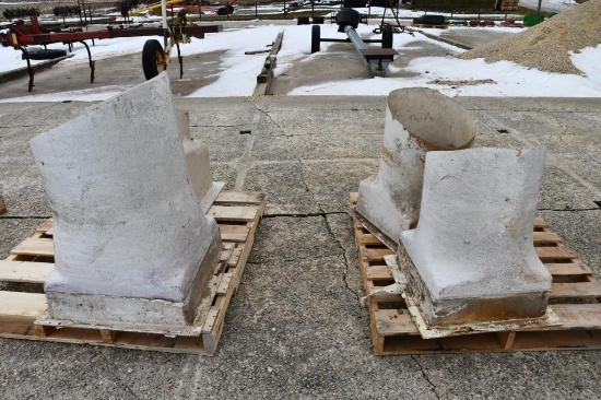 Assorted fiberglass exhaust fans