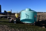 Shop built liquid tender trailer