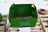 Rock box for JD tractor