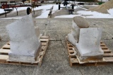 Assorted fiberglass exhaust fans