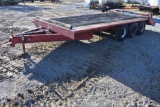 15' flatbed trailer