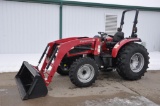 2015 Mahindra 3550 MFWD compact utility tractor