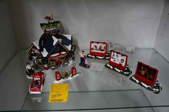 Department 56 Long Haul Truckstop Christmas village