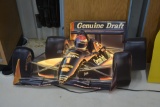 Genuine Draft light up Indy Car sign