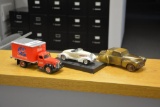 3 classic car die cast models