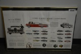 Framed Edsel picture