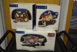 (3) Department 56 displays