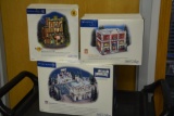 (3) Department 56 displays