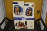 (3) Department 56 displays