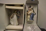 (2) Lladro porcelain figurines