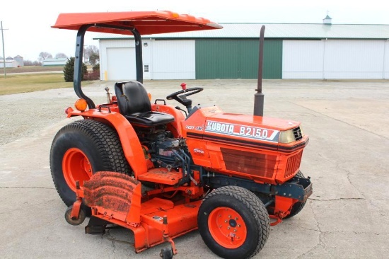 Kubota B2150 MFWD compact utility tractor