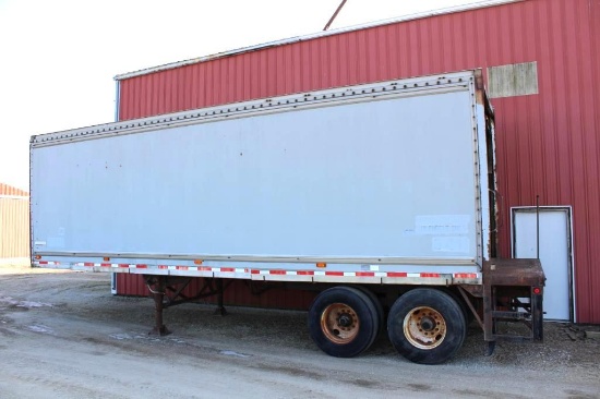 Monon 30' enclosed semi tender trailer