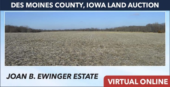 Des Moines County, IA Land Auction - Ewinger