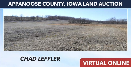 Appanoose County, IA Land Auction - Leffler