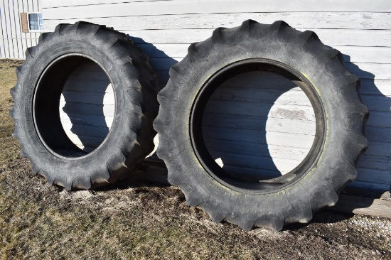 (2) 18.4-38 tires