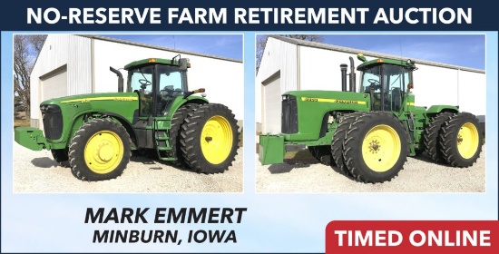No-Reserve Farm Retirement Auction - Emmert