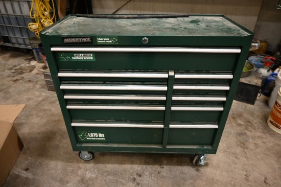 Masterforce 11 drawer rolling toolbox