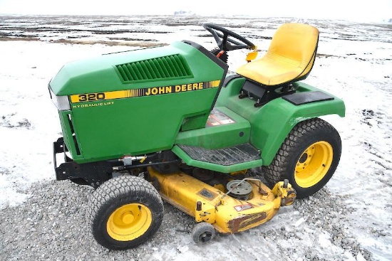 John Deere 320 lawn mower