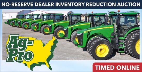 No-Reserve Dealer Inventory Reduction - Ag-Pro