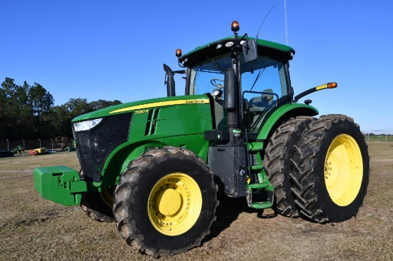 2016 John Deere 7230R MFWD tractor