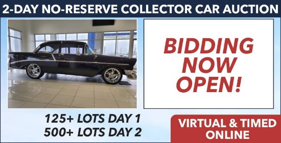 Incredible Sullivan antique car auction 1950s