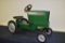 Scale Models Ranch King metal pedal tractor with wide front end and plastic seat