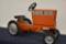 Scale Models Kubota M5400 metal pedal tractor with wide front end and plastic seat