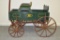 John Deere collectors edition child's wooden wagon with cast aluminum spoke wheels