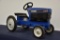 Ertl Ford 7740 metal pedal tractor with plastic wide front end and plastic seat
