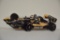 Indy Car double sided advertising Miller Genuine Draft cardboard double sided sign (does have a rip