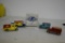 Plastic little collector trucks in box
